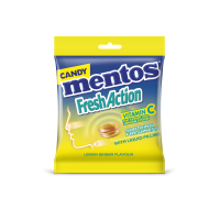 Mentos Fresh Action Candy Lemon and Ginger Pouch 30pcs
